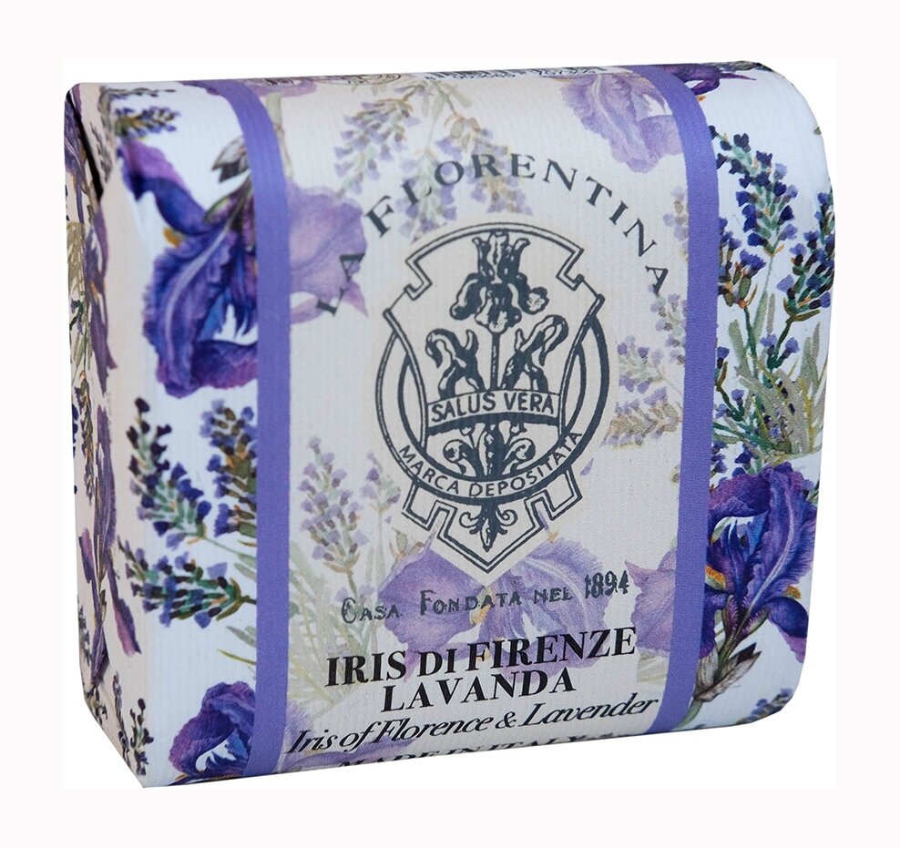 LA FLORENTINA Iris of Florence & Lavender Мыло для тела Флорентийский Ирис и Лаванда, 106 г