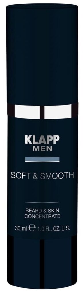 Klapp Концентрат для ухода за бородой и кожей лица Soft & Smooth, 30 мл