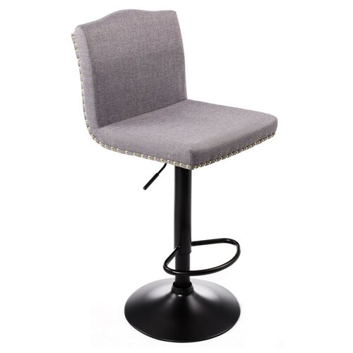 фото Стул woodville crown, металл/текстиль, цвет: серый