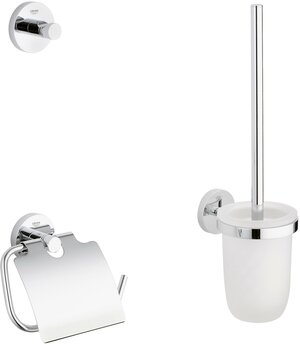 Набор аксессуаров, GROHE Essentials, 3 в 1, хром, (40407001)