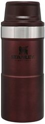 Термокружка STANLEY Classic One Hand 2.0, 0.35 л, бордовый