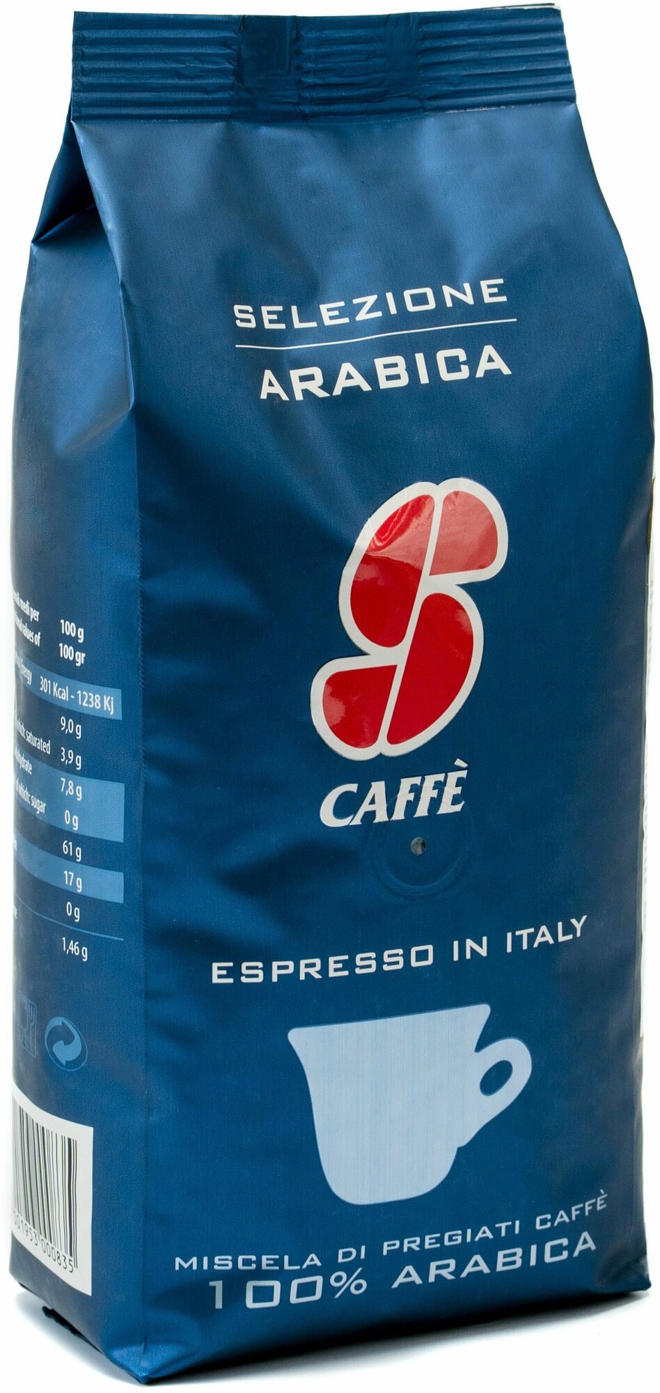 Кофе "Essse Caffe", Selezione 100% Arabica / Селеционе 100% Арабика, в зернах, 500г - фотография № 3