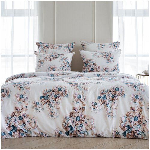 Комплект постельного белья La Prima постельное бельё мако-сатин вивьен, размер 1.5 спальный (145x215см)