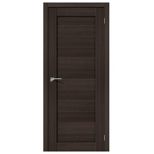 Межкомнатная дверь эко шпон porta Порта-21 Wenge Veralinga ĒLPORTA дверь входная el porta porta s 3 51 п61 almon 28 wenge veralinga правая