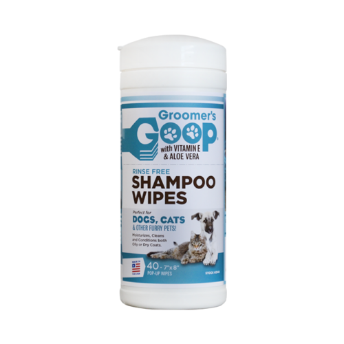 Groomer`s Goop SHAMPOO WIPES моющие салфетки 40шт/уп