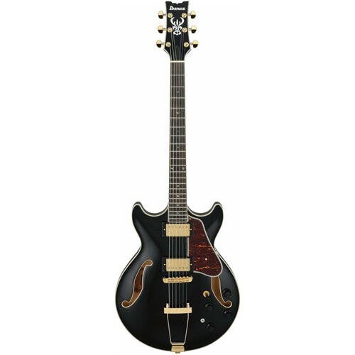 Гитара полуакустическая IBANEZ AMH90-BK ibanez af75g bkf полуакустическая гитара цвет черный