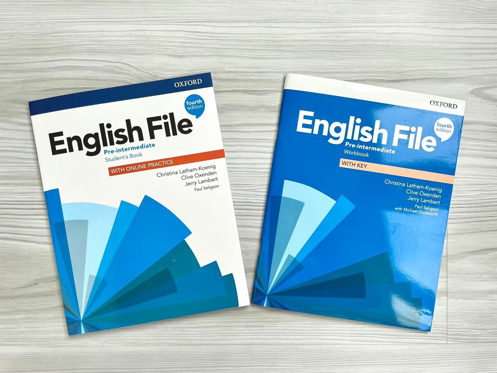 English File Pre-Intermediate (Fourth Edition) Учебник+Рабочая Тетрадь+Диск