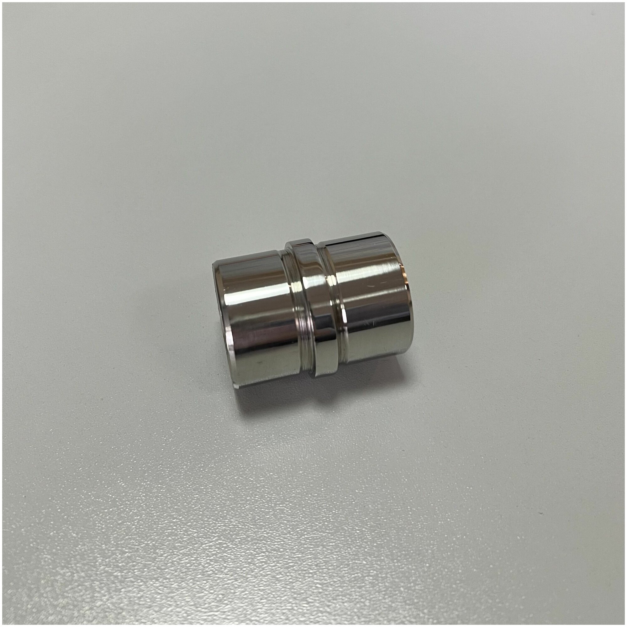Прямой соединитель натеко для труб/перил из нержавеющей стали, диаметр 38.1 мм (2 шт.)