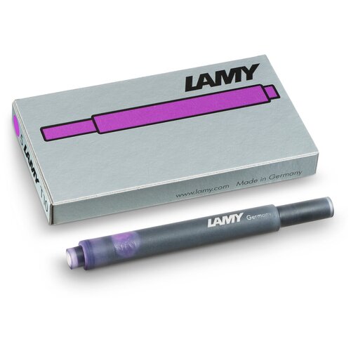 Картриджи LAMY T10 для перьевой ручки, 5 шт./уп, фиолетовый