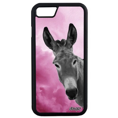фото Чехол для мобильного iphone se 2020, "осел" ослица упрямство utaupia