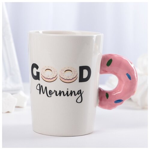 фото Кружка "сладкая жизнь" 400 мл, 12х8,5х11 см 4069478 сима-ленд