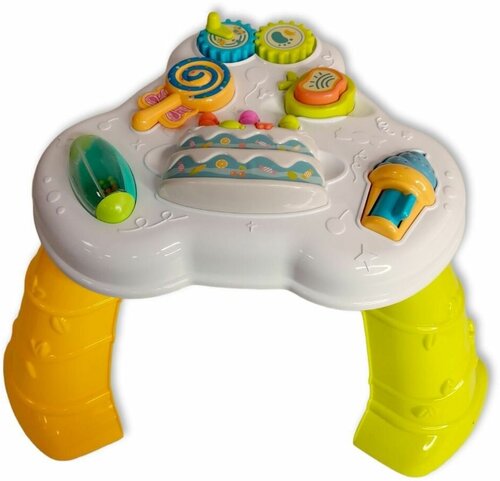 Игровой столик для малышей / развивающая музыкальная игрушка/ бизиборд