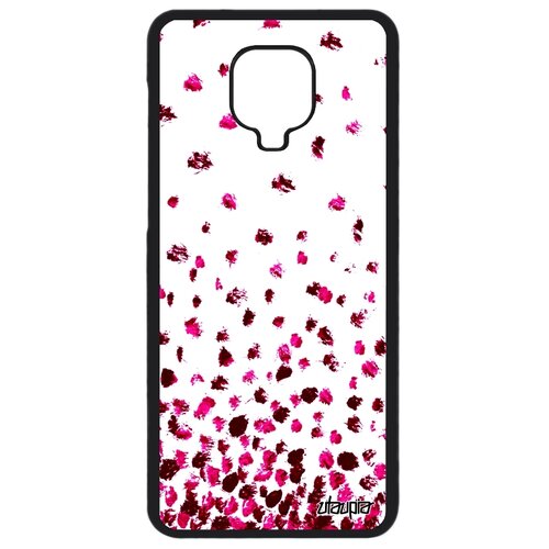 фото Чехол для мобильного redmi note 9s, "снег" рисунок лепестки utaupia