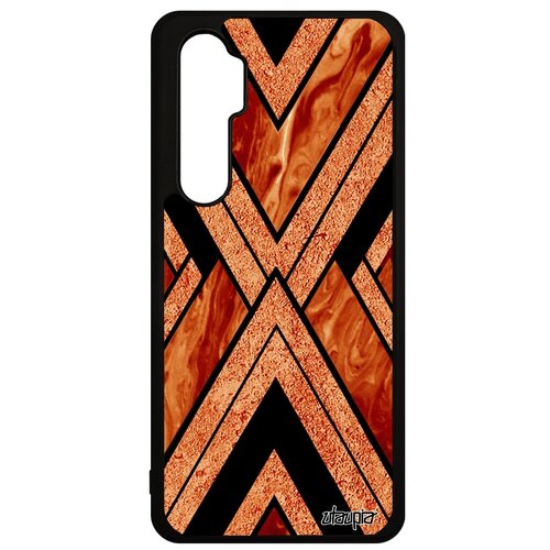 фото Чехол для мобильного xiaomi mi note 10 lite, "х-орнамент" треугольник рельеф utaupia