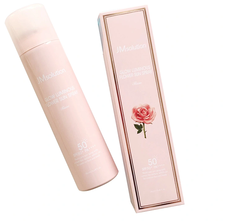 JM Solution JM Solution Солнцезащитный спрей Glow Luminous Flower Sun Spray Rose SPF 50, 180 мл