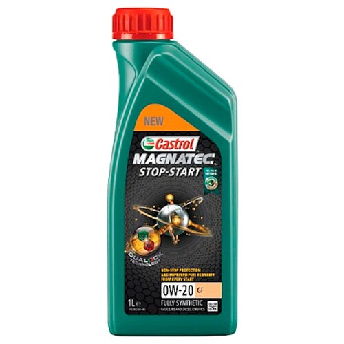 Синтетическое моторное масло Castrol Magnatec Stop-Start 0W-20 GF, 1 л, 1 шт