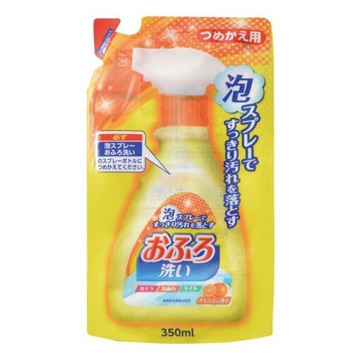 Nihon Detergent чистящая пена для ванны с апельсиновым маслом запасной блок, 0.35 л
