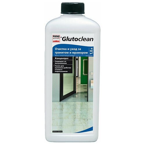 Glutoclean Средство для очистки и ухода за гранитом и мрамором, 1 л