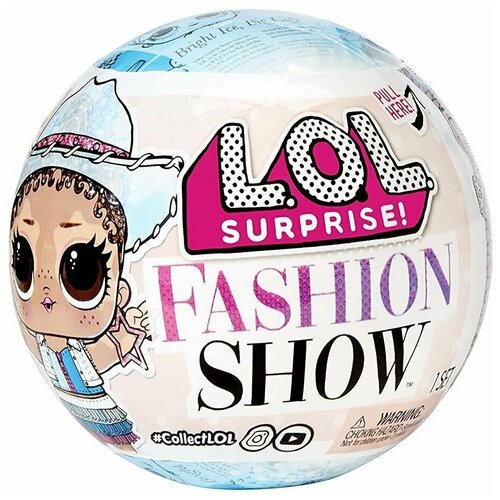 Кукла лол, кукла Lol Surprise Fashion Show - серия Шоу моды Лол сюрприз,584254 игровой набор lol surprise omg mall of surprise торговый центр сюрпризов от лол