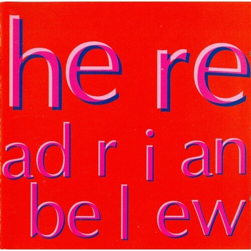 Adrian Belew 'Here' CD/1994/Prog Rock/Holland brand x moroccan roll cd 1977 prog rock europe