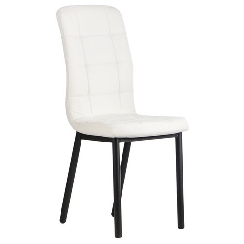 фото Стул "квадро" металл черный/aero белый 4668985 доляна