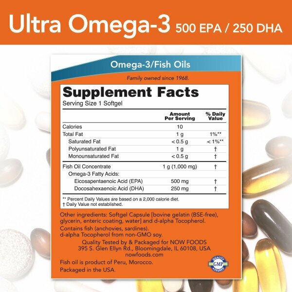 Ultra Omega-3 капс., 90 шт. - фотография № 3