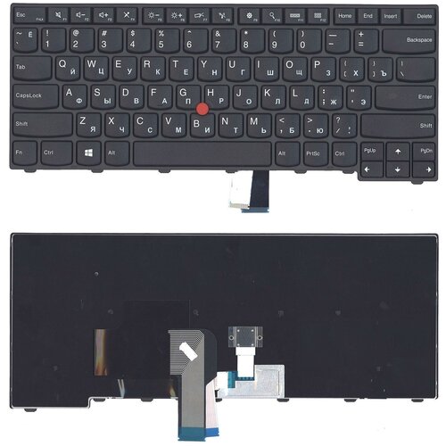 Клавиатура для ноутбука Lenovo ThinkPad T440 T440P T440S черная с указателем 2259₽