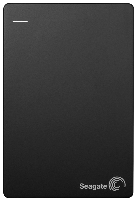 Внешний жесткий диск SEAGATE Backup Plus Slim STDR1000200, 1Тб, черный