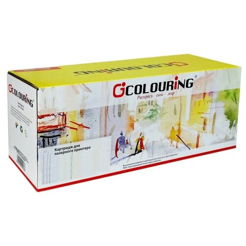 Colouring CG-Q2612X, 3000 стр, черный картридж nv print 703 для canon i sensys lbp2900 2900b 3000 2000k черный