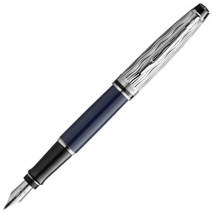 Перьевая ручка Waterman Expert L'Essence du Bleu перо F (2166426)