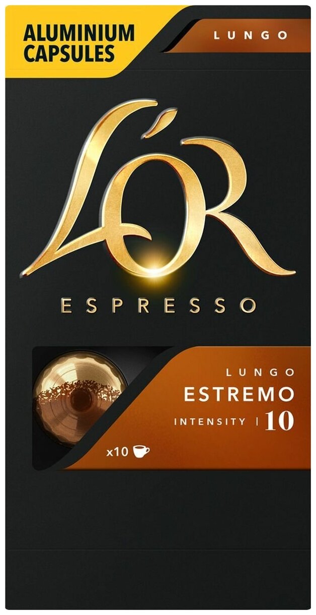 Набор кофе в капсулах L'OR Espresso Lungo Estremo, 100 шт - фотография № 3