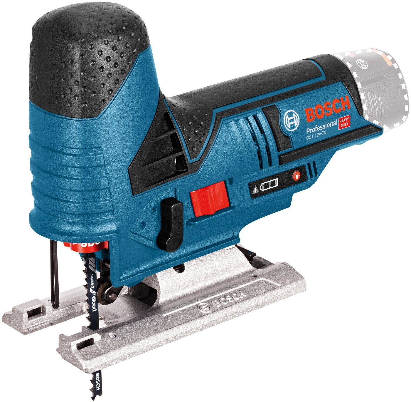 Аккумуляторный лобзик Bosch GST 12V-70 Professional Solo 0.601.5A1.001