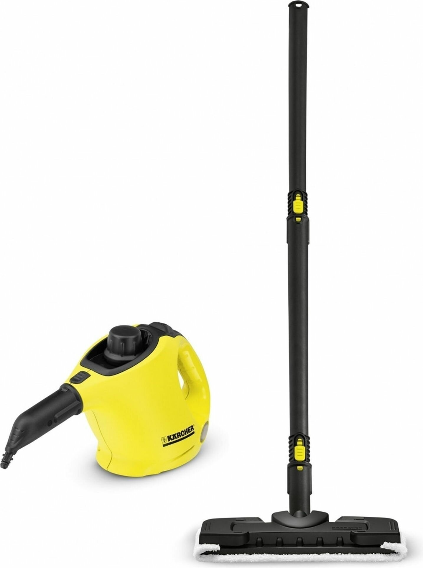 Пароочиститель ручной KARCHER SC 1 EasyFix, желтый [15163320] - фото №17