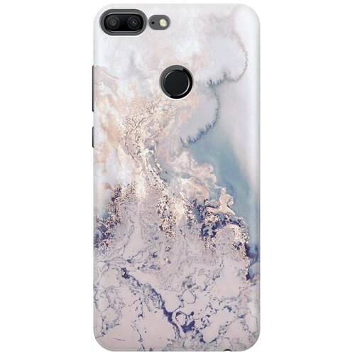 фото Re:paчехол - накладка artcolor для honor 9 lite с принтом "мраморная волна"