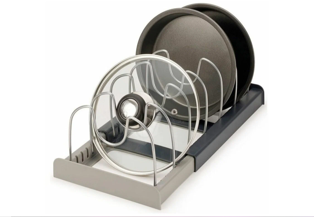 Органайзер для сковородок и крышек\Подставка для крышек \ Хранение кухня - фотография № 2