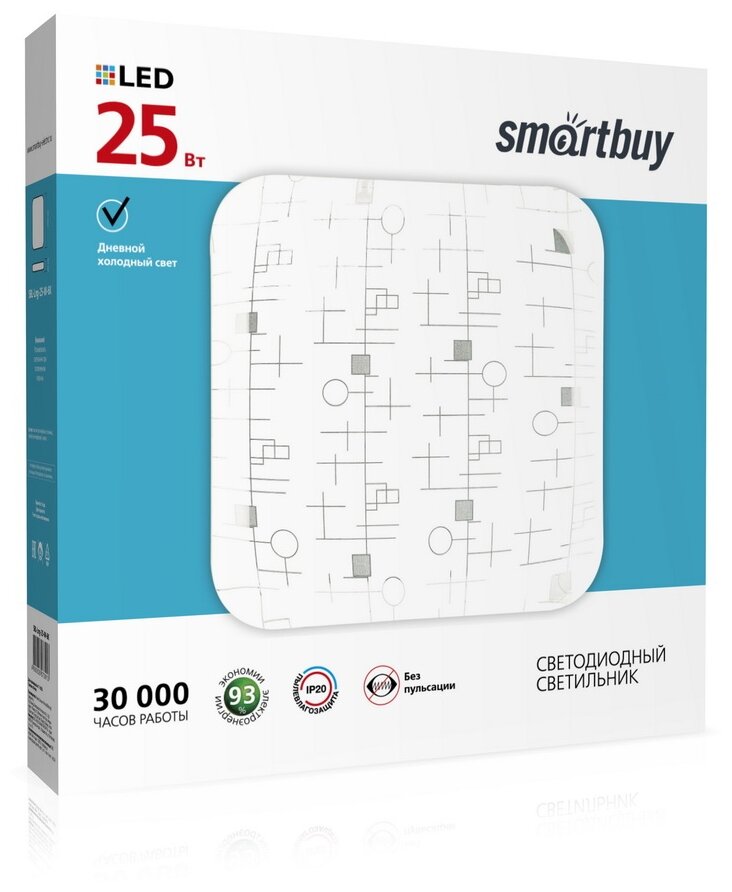 Светодиодный потолочный светильник Smartbuy-25W Loongo - фотография № 2