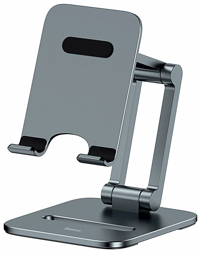 Настольная подставка Baseus Biaxial Foldable Metal Stand Grey LUSZ000013