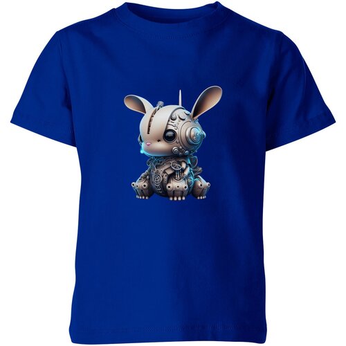 Футболка Us Basic, размер 6, синий мужская футболка робо заяц s темно синий