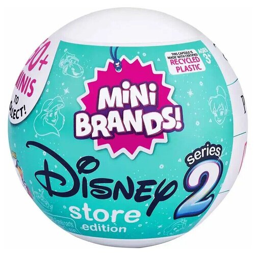 кейс накопитель 5 surprise foodie mini brands Игрушка Zuru mini brands DISNEY 2 SERIES