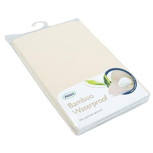 Наматрасник Plitex Bamboo Waterproof Lux Oval, 75х125 см