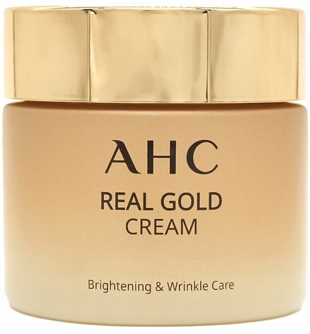 Антивозрастной крем с осветляющим эффектом A.H.C. Real Gold Cream 50 мл