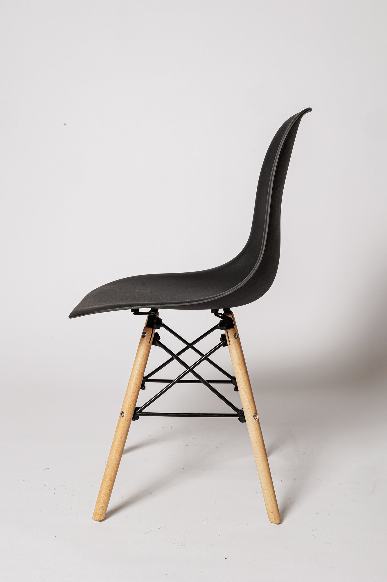 Комплект из 2-х пластиковых стульев SC-001 B, черный - фотография № 2