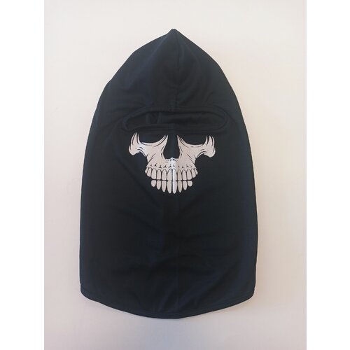 фото Балаклава черная с белым китай