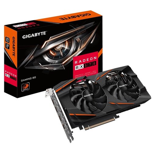 Видеокарта GIGABYTE Radeon RX 570 GAMING 8G rev 1011 Retail 1089000₽
