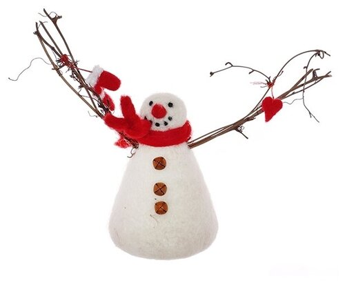 Фигурка декоративная Снеговик, 718645, 26*10*20 см.