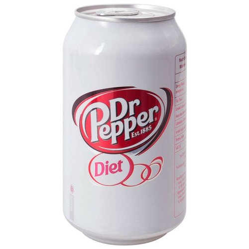 Напиток Dr. Pepper Diet сильногазированный, 0.33 л, металлическая банка