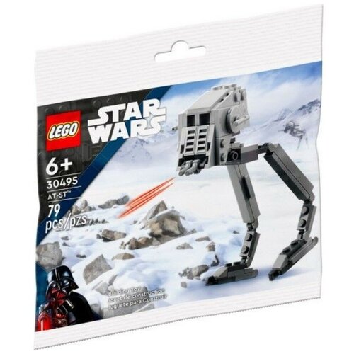 Конструктор LEGO Polybag Star Wars AT-ST 79 деталей / 30495 terrain armored walker at at star wars model star toys wars with lepining atat set toys kids gifts building blocks toys