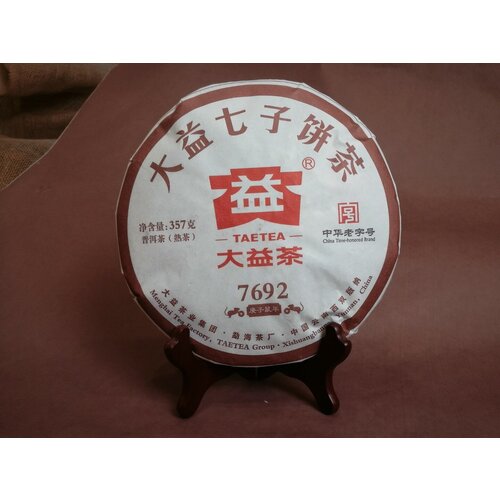 Чай Шу Пуэр - Шу Даи 7692, блин, Китай, 357 гр.