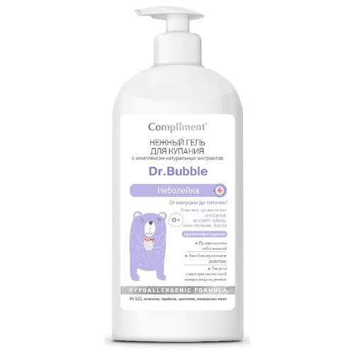 Compliment Dr. Bubble Гель для купания Неболейка, 400 мл