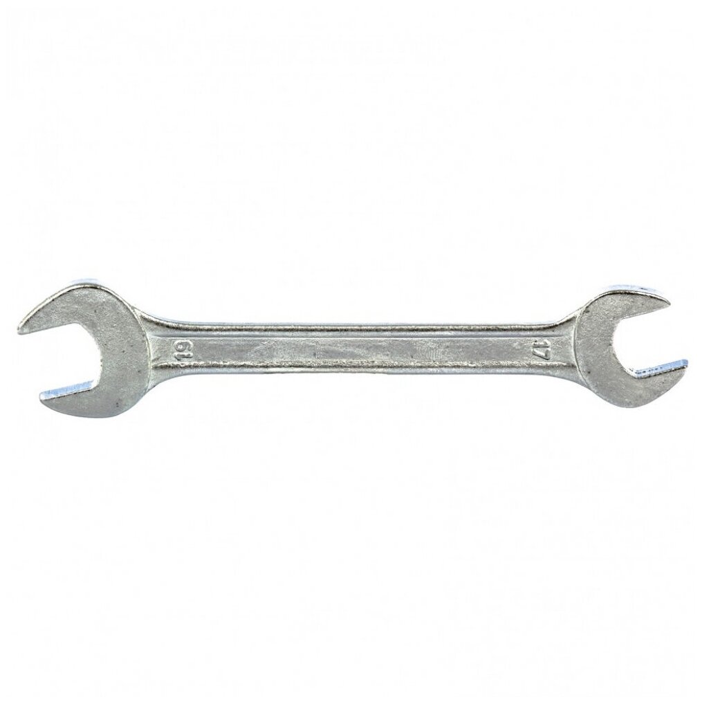 Ключ рожковый Sparta 17 х 19 мм, хромированный 144625